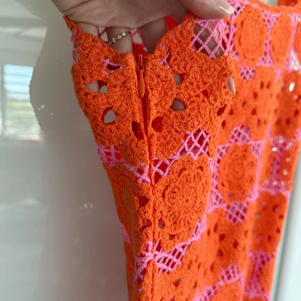NWOT, Mango Crochet Coverup/Dress - Picture 6 of 7